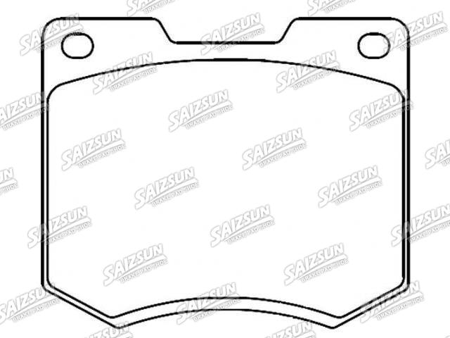 Plaquettes de frein Brake Pad Set:D6RY-2001-A