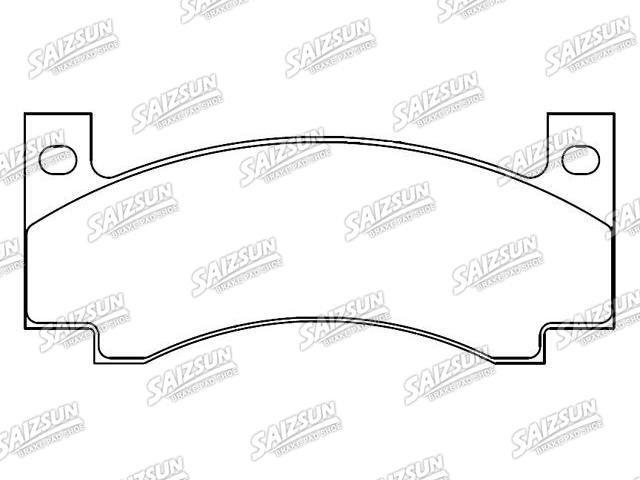 Plaquettes de frein Brake Pad Set:3744449