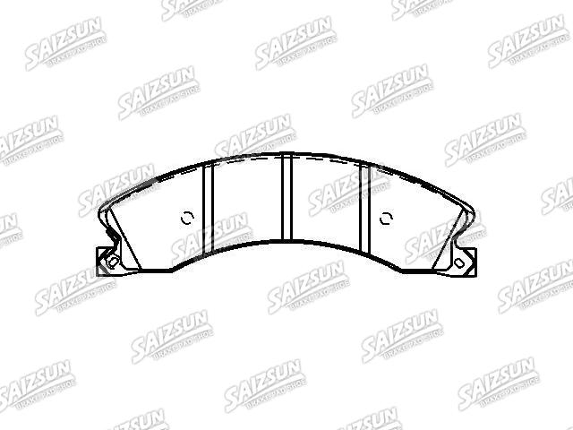 Plaquettes de frein Brake Pad Set:22770745