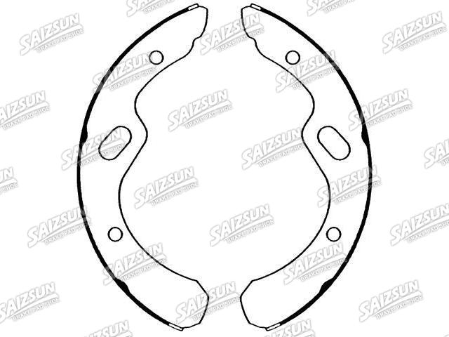 Kit mâchoire de frein Brake Shoe Set:603-1411