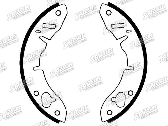 Kit mâchoire de frein Brake Shoe Set:216-8043