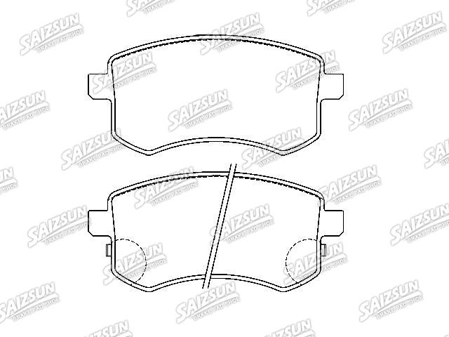 Plaquettes de frein Brake Pad Set:PW895175