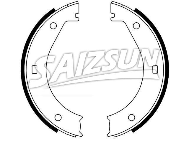 刹车蹄片 Brake Shoe Set:34 41 6 761 294
