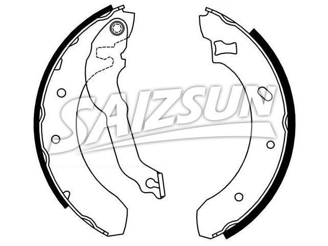 刹车蹄片 Brake Shoe Set:6 500 945