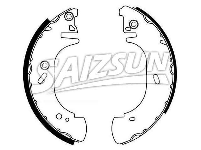刹车蹄片 Brake Shoe Set:6 733 350