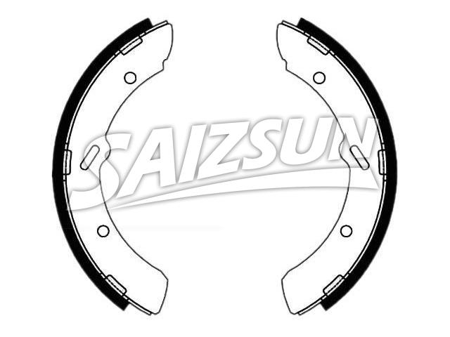 刹车蹄片 Brake Shoe Set:MB162427