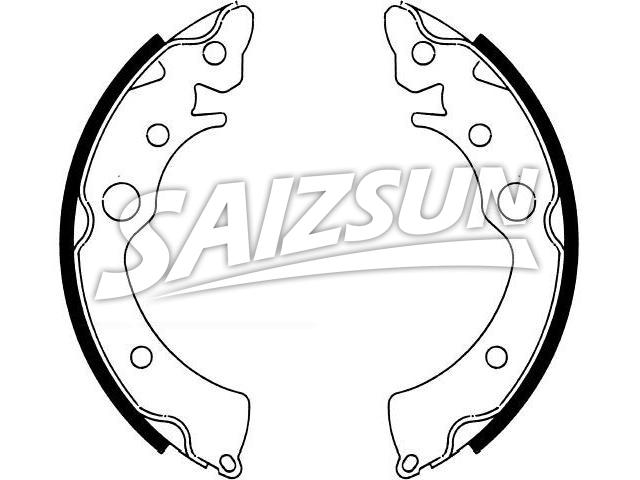 刹车蹄片 Brake Shoe Set:43153-SC2-003