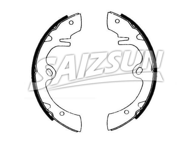 刹车蹄片 Brake Shoe Set:44060-B3025