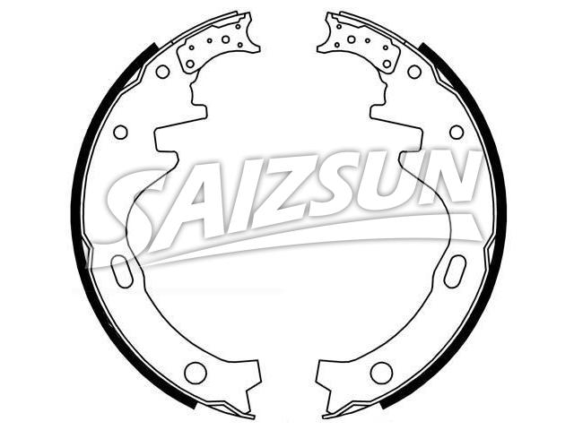 刹车蹄片 Brake Shoe Set:44060-T6025