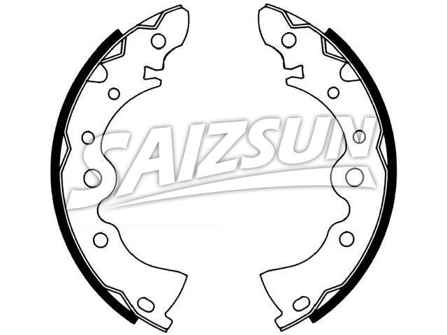 刹车蹄片 Brake Shoe Set:44060-51E25