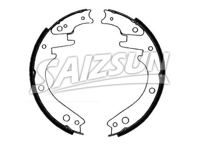 刹车蹄片 Brake Shoe Set:5-88924-859-0