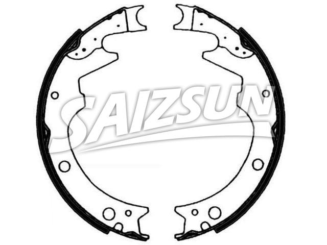 刹车蹄片 Brake Shoe Set:5-47110-031-1