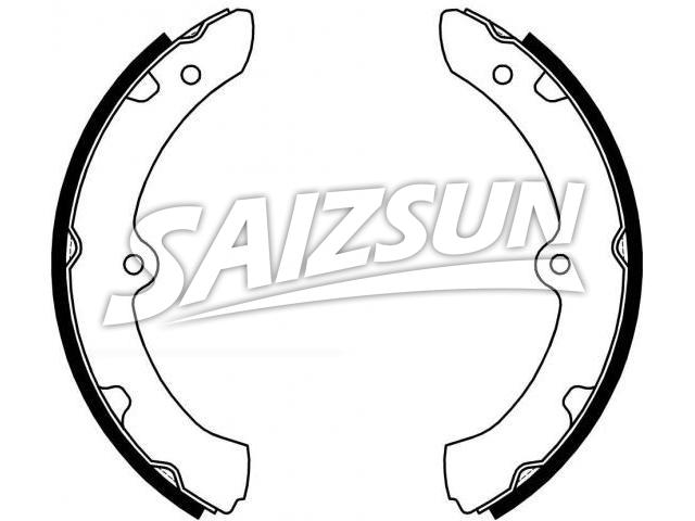 刹车蹄片 Brake Shoe Set:04494-36150
