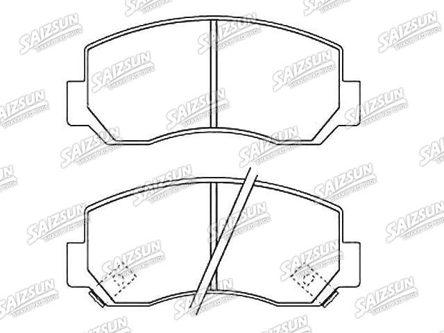 Plaquettes de frein Brake Pad Set:KJ-0133982
