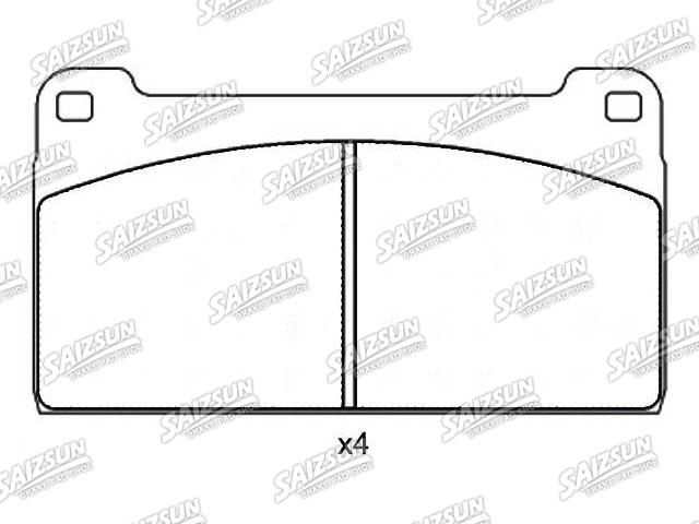 Plaquettes de frein Brake Pad Set:000 420 93 20