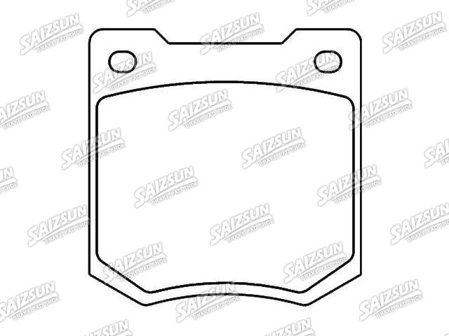 Plaquettes de frein Brake Pad Set:GBP90109