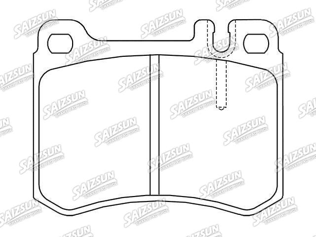 Plaquettes de frein Brake Pad Set:001 420 03 20