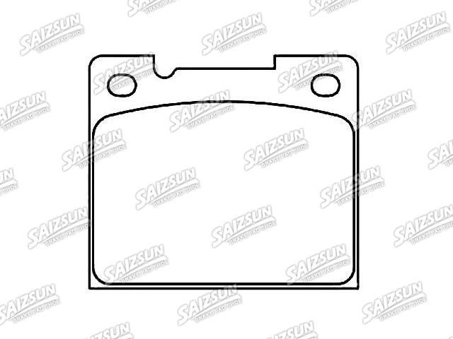 Plaquettes de frein Brake Pad Set:2 701 647