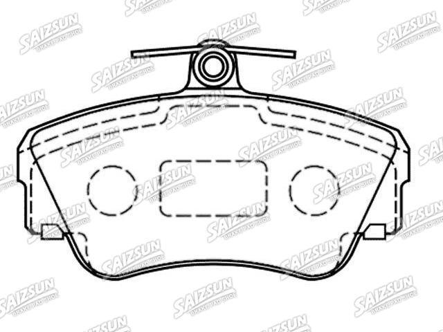 Plaquettes de frein Brake Pad Set:3 344 061