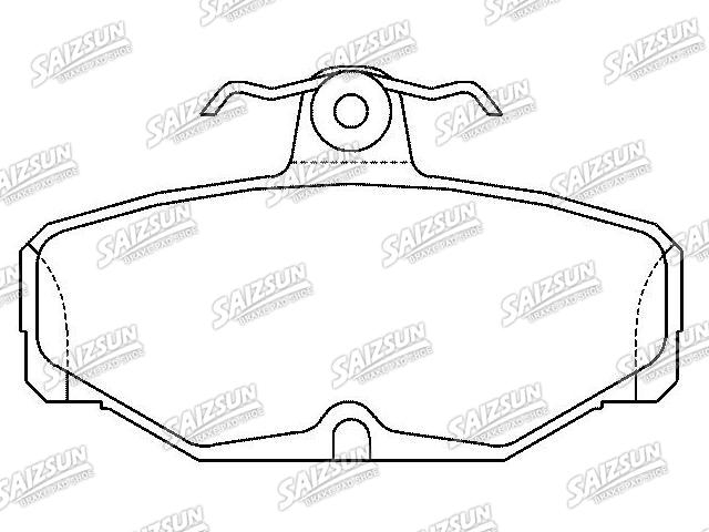 Plaquettes de frein Brake Pad Set:1 637 872