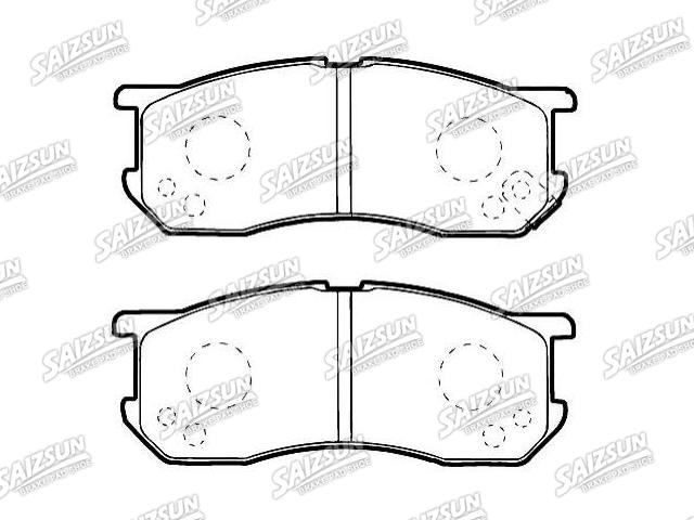 Plaquettes de frein Brake Pad Set:04491-87507-000
