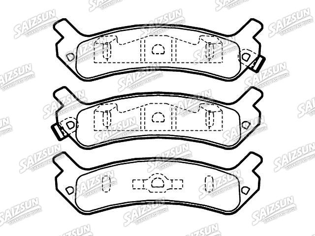 Plaquettes de frein Brake Pad Set:58201-33A00