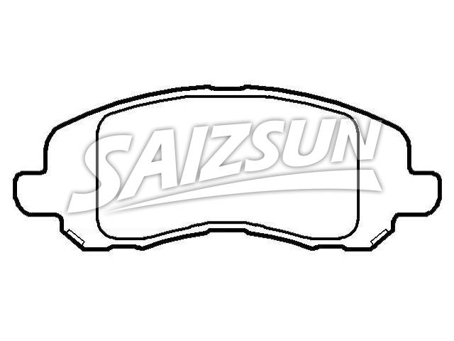 Plaquettes de frein Brake Pad Set:68020494AB