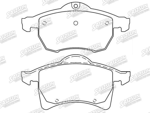 тормозная кладка Brake Pad Set:104306