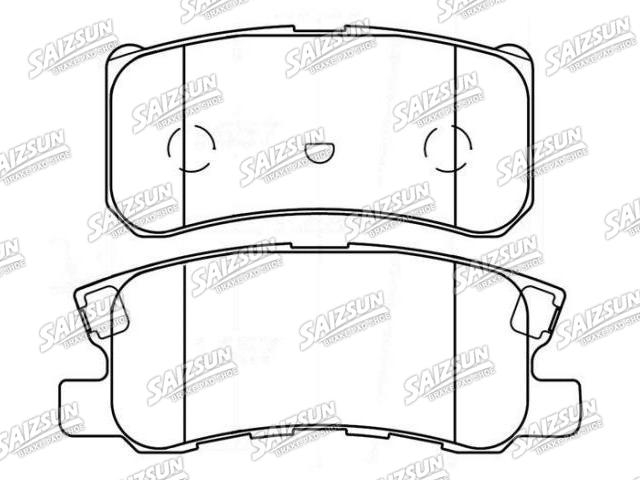 тормозная кладка Brake Pad Set:68033078AA