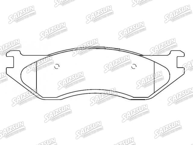 тормозная кладка Brake Pad Set:5093 796AB
