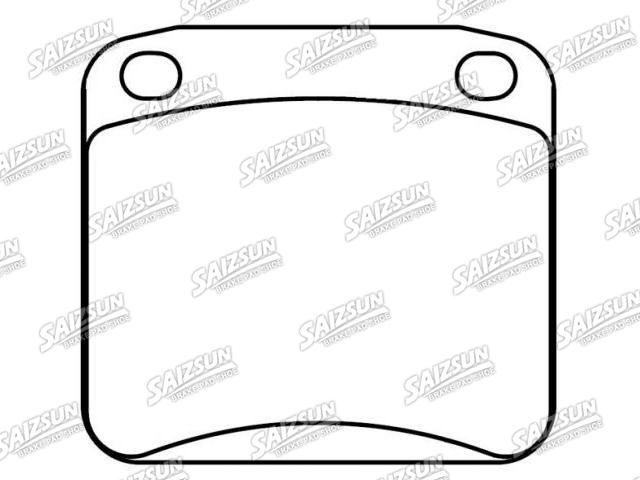 тормозная кладка Brake Pad Set:D128-7060