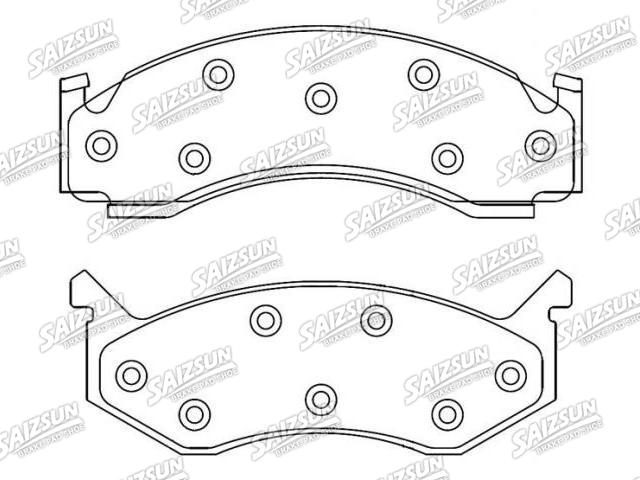 тормозная кладка Brake Pad Set:D53-787