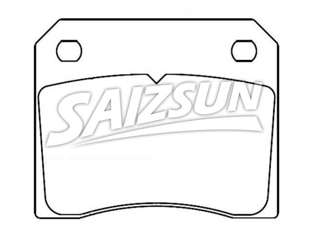 тормозная кладка Brake Pad Set:D9-741