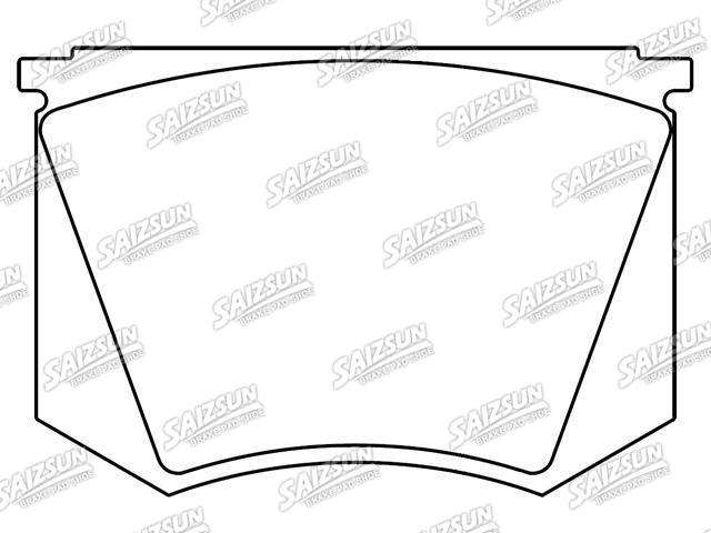 тормозная кладка Brake Pad Set:D15-705