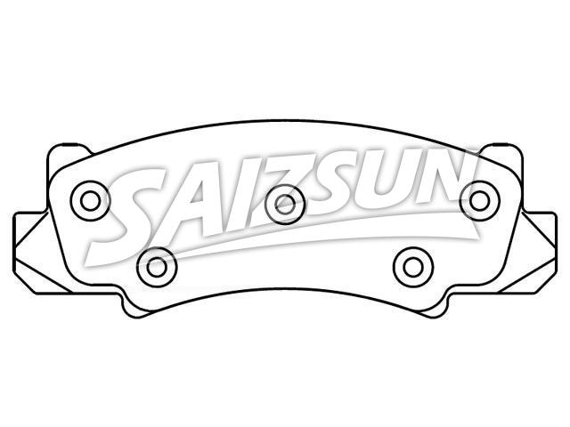 тормозная кладка Brake Pad Set:D36-779