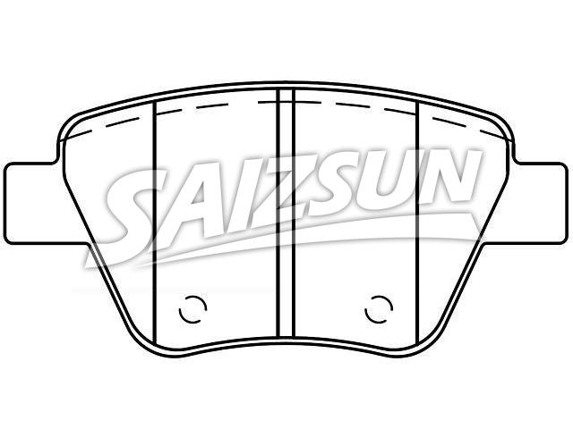тормозная кладка Brake Pad Set:5K0 698 451
