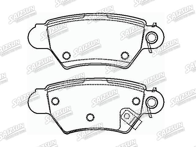 тормозная кладка Brake Pad Set:91 932 51