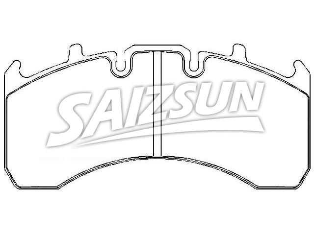 тормозная кладка Brake Pad Set:205 687 13