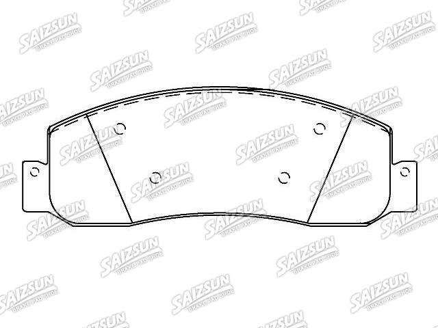 тормозная кладка Brake Pad Set:8C3Z-2001-A