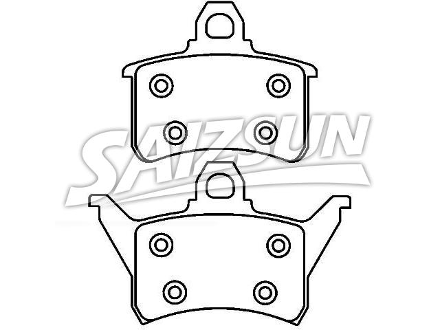 Plaquettes de frein Brake Pad Set:4383462