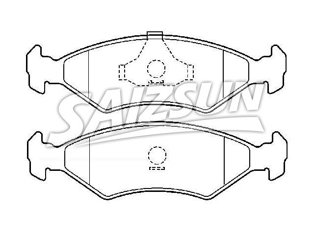 тормозная кладка Brake Pad Set:5018899