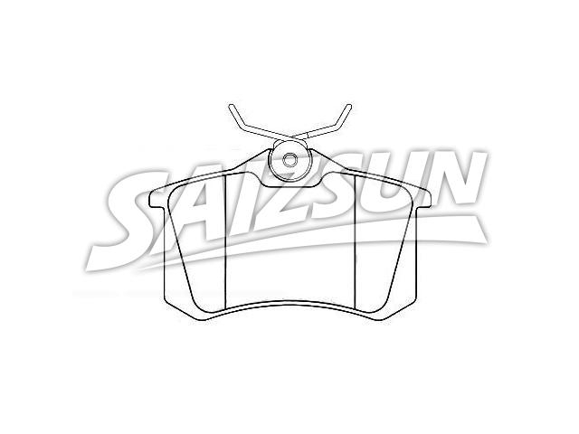 тормозная кладка Brake Pad Set:4D0 698 451 D