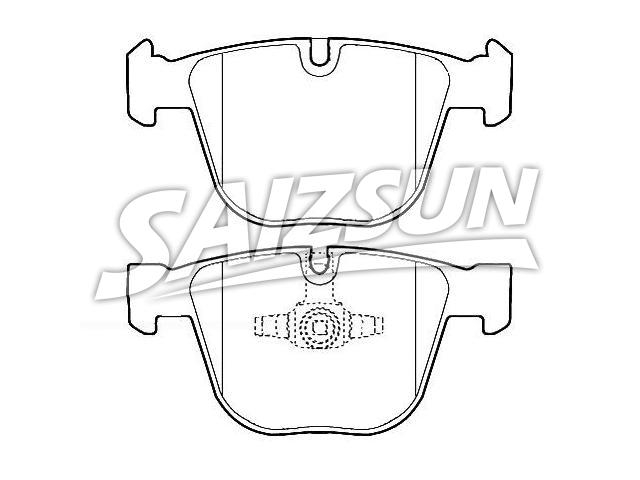 тормозная кладка Brake Pad Set:34 21 6 790 966
