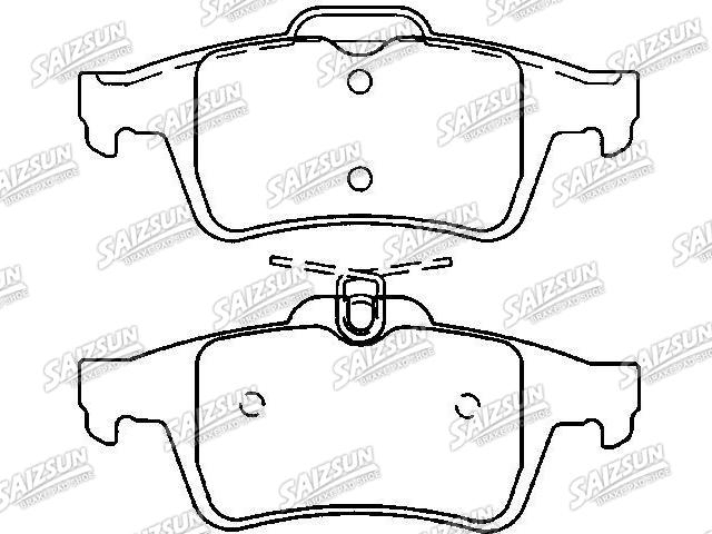 тормозная кладка Brake Pad Set:C2Y3-26-48ZA