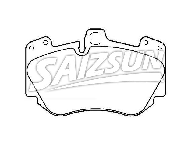 тормозная кладка Brake Pad Set:4E0 698 151 G