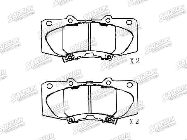 тормозная кладка Brake Pad Set:04465-0K260