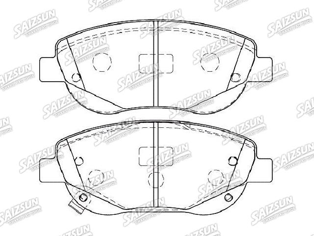 тормозная кладка Brake Pad Set:04465-05260