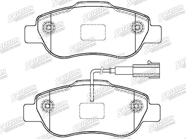 тормозная кладка Brake Pad Set:9S51-2K021-AA