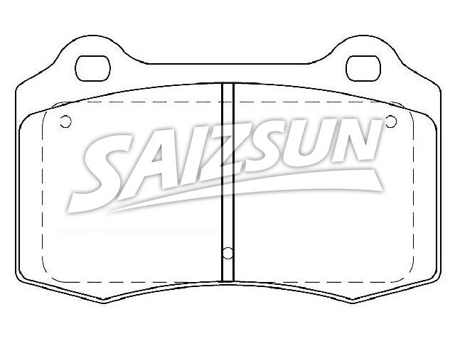 тормозная кладка Brake Pad Set:4254.C6