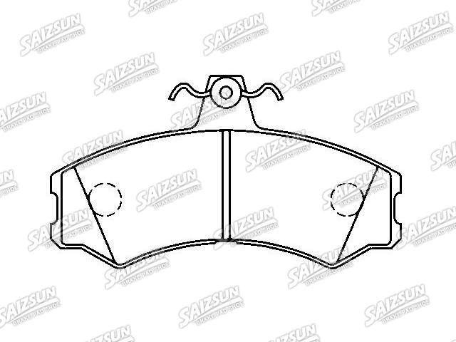 тормозная кладка Brake Pad Set:A850092003